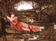 John Melhuish Strudwick Song without Words oil painting artist